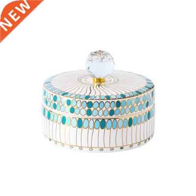 European-style Luxury Ceramic Candy Melon Seed Snack Box