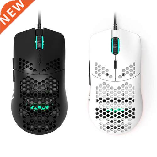 AJ390/AJ39Light Weight Wired Mouse Hollow-out Gaming Mouce M