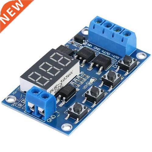 DC 5V-36V Delay Time Module Switch Infinite Loop Digital LED