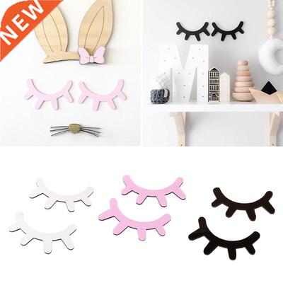 2pcs Eyelash Wall Sticker Living Room Decoration  Craft C