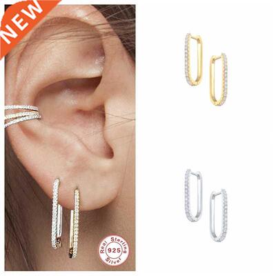 CANNER 100% 925 Sterling Silver Big Circle Hoop Earring Ear