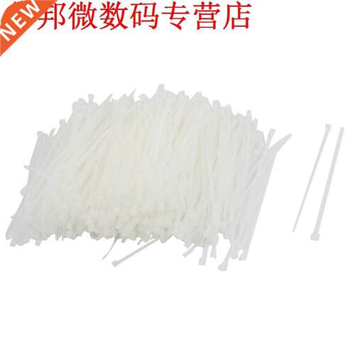 1000PCS 90mm x 2mm Self Locking Wire Cable Zip Tie 3.5 Wit