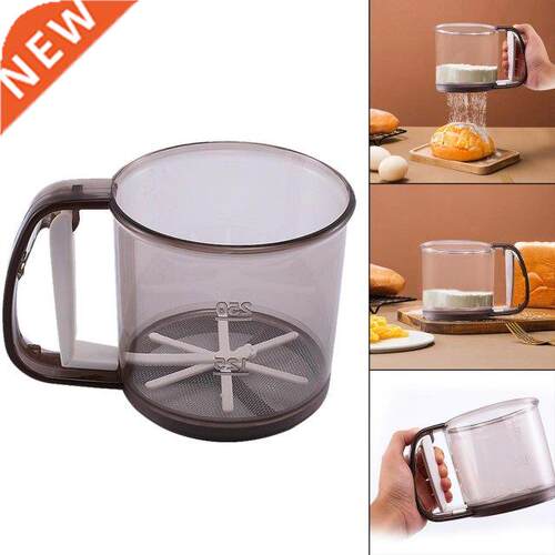 Portable Cake Net Sieve Flour Sieve Filter Sieve Handheld Fl
