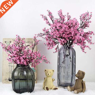 Cherry Blossoms Artificial Flowers Baby's Breath Gypsophila