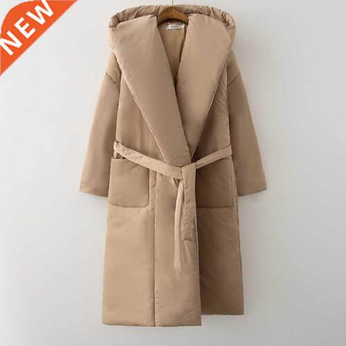 2021 Women Winter Jacket coat Stylish Thick Warm fluff Long