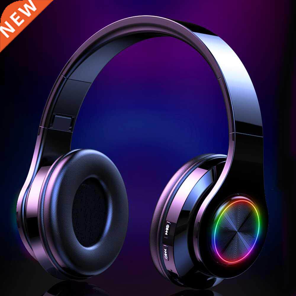 Bluetooth Headset Wireless Headphones Foldable HiFi Stereo E图片
