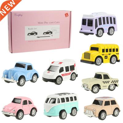 Coolplay Cute Mini Diecast Car Alloy Pull Back Vehicles Mode