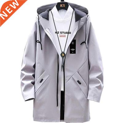 2022 Brand Windbreaker Jackets Men's Autumn Casual Long nch