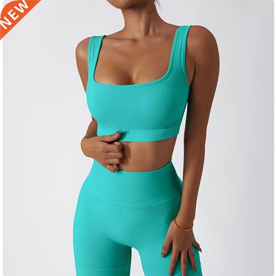 Seamless Yoga Set 2 Two Piece Set Women Workout Set Female O