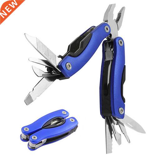 Plier Tool 9 In 1 Mini Knit Compact Knives Opener Pry Bar Sa
