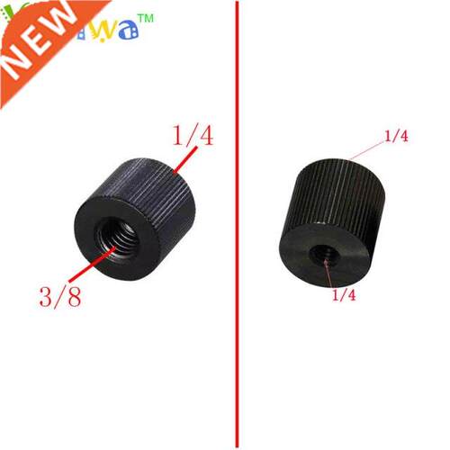 50pcs/lot Metal 1/4 Female to 1/4 Female or 1/4 Female to 3/