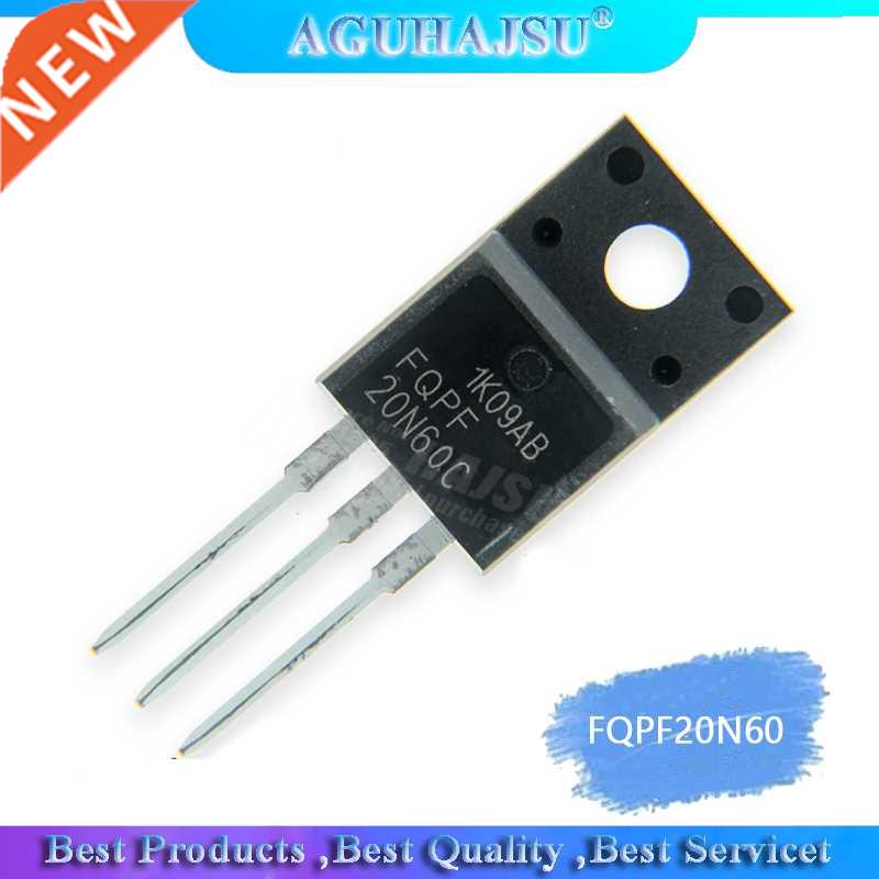 10pcs FQPF20N60 TO220 20N60 20N60C FQPF2060C FQPF20N60C 20A
