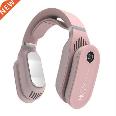Portable Hanging Neck Fan Cooling Heater Heating Air Conditi