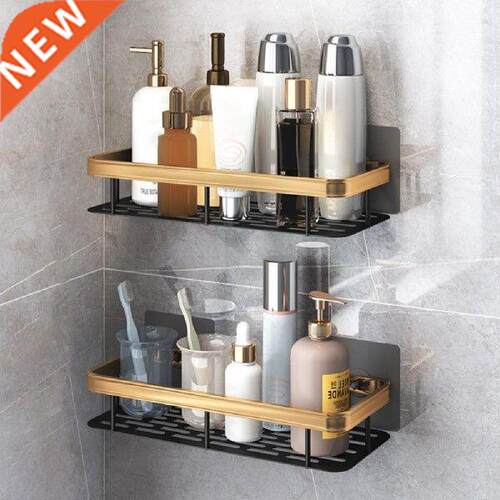 Punch-free Bathroom Shelf Shelves Shampoo Shower Storage