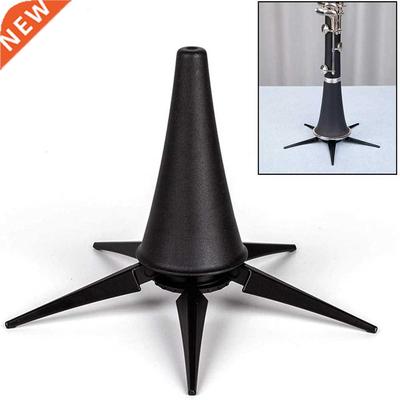 Aisiweier Black Portable Clarinet Stand Holder Foldable Supp