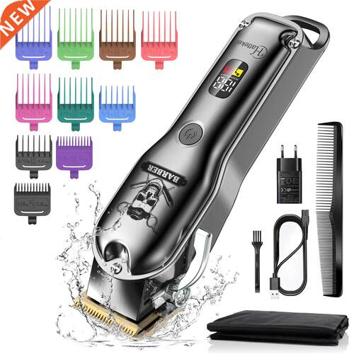 HATTEKER Hair Clipper Mens Beard Trimmer