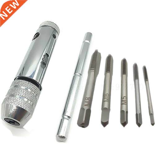 3mm-8mm T-Handle Ratchet Tap Wrench M3-M8 Forward Reverse Lo