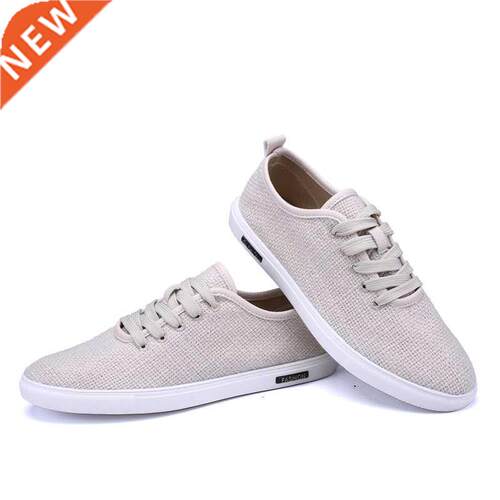 New White Shoes Male Casual Fashion Shoes Loafers Men Off Wh