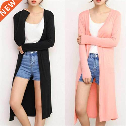 Summer Autumn 12 Cors Women Modal Long Cardigan Female Cot