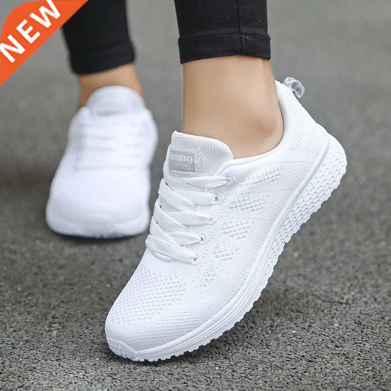 Zapatillas deportivas de malla transpirable para mujer, depo