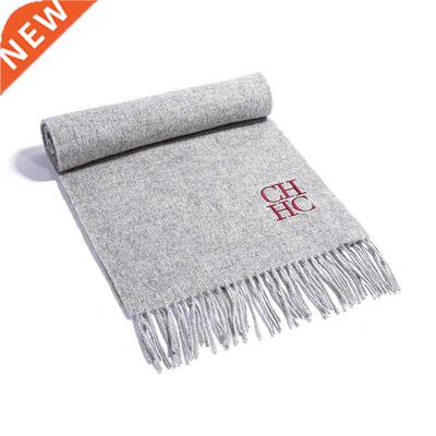 CHCH Women Scarf Warm Wool More Color for Gray Brown Winter