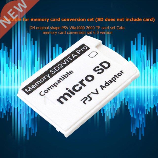 Version 6.0 SD2VITA Memory Card Adapter Compatible for PS Vi