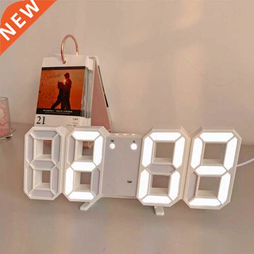 LED Digital Clocks Alarm Nordic Wall Clocks Hanging Watch Sn