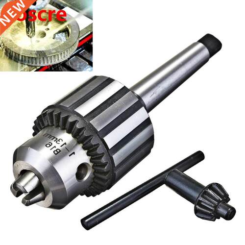1pc MT2 Mini Drill Chuck Carbide Steel Self Tighten Lathe Ar