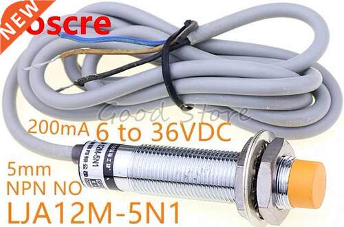 1PCS LJA12M-5N1 three wire 200mA 6 to 6V DC NPN NO M12 Prox