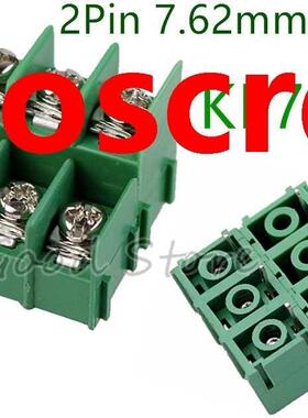 10Pcs KF7.62 6Pin 7.62mm Pitch 300V 20A PCB Pluggable Termin