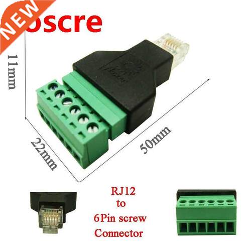 10pcs free shipping RJ12 Telephone Handset 6P6C Plug Connect