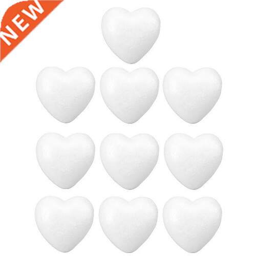 10pcs Craft Hearts Heart-Sd Polystyrene for Arts and