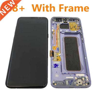 Original AMOLED with frame for Samsung Galaxy S8+ PLUS