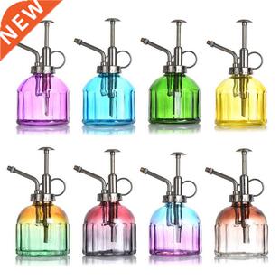 Vintage Gradient Watering Spray Bottle Glass Misting Can Gar