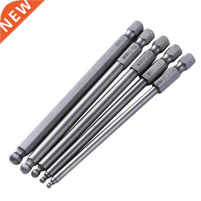 5Pcs 100Mm Hex Wrench Set Hexagonal Bits For Electrician Bal