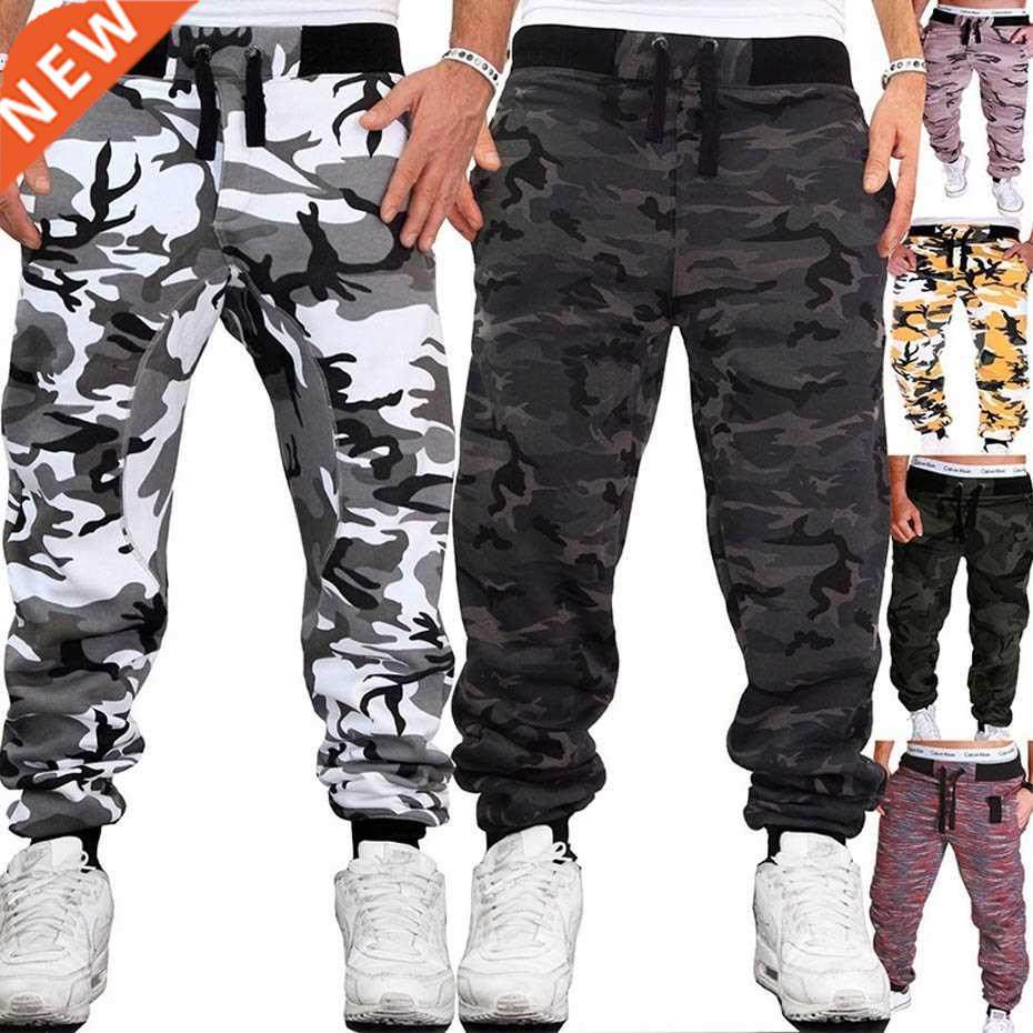 zogaa 2022 slim hip hop men mens comouflage trousers jogging