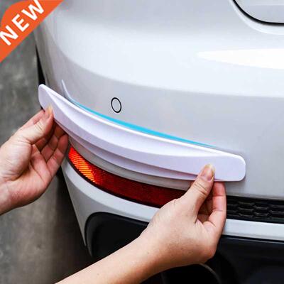 2pcs Car Bumper Protector Strip Guard Corner Protection Stri