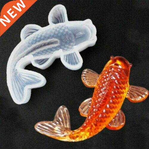 Lucky Koi Fish Silicone Chocolate Mold Fish Fondant