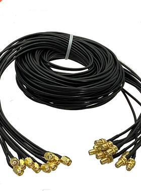 5-10Pcs RG174 RP SMA Male Jack to RP-SMA Female Connector RF