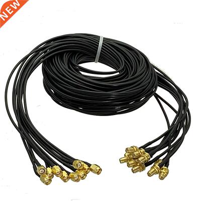 5-10Pcs RG174 RP SMA Male Jack to RP-SMA Female Connector RF