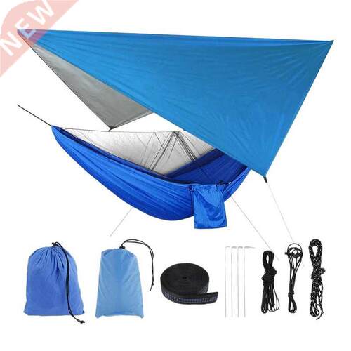 Camping Hammock With Mosquito Net Nylon Double Hammock Water