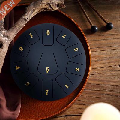 8 inch Tongue Drum Ethereal Rhythm 11 Tune Notes Hand Pan