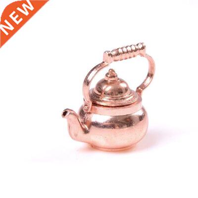 1/12 Dollhouse Miniature Copper Tea Pot Classic Toys