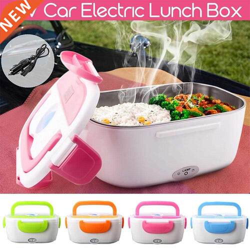 Portable Electric Heater Lunch Box Car Plug Food-Grade Food