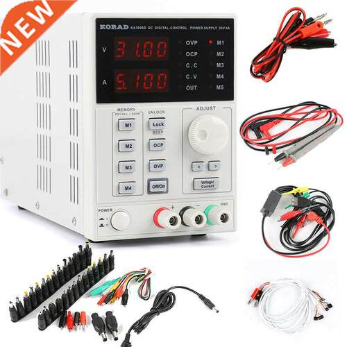 KA3005D Programmable DC Power Supply 30V 5A Precision Adjust