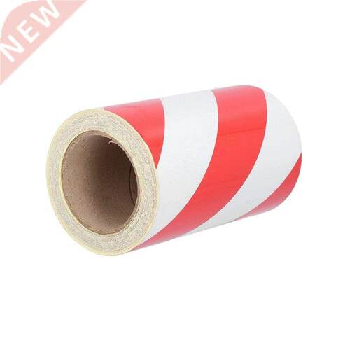Reflective Tape 8Inch x 150FT Heavy Reflective Tape Red Whit
