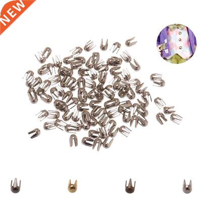 20/100Pcs/Pack 2/5/6mm Mn Buckle Round Bead Claw Hammer Su
