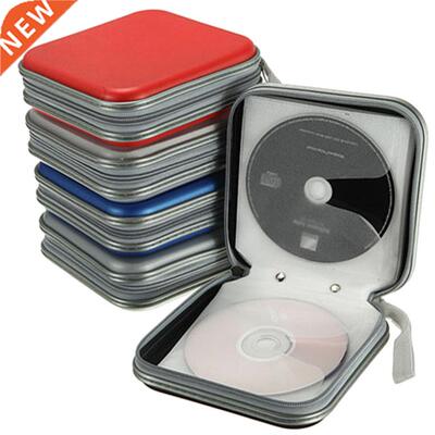 Portable 40pcs Capacity Disc CD DVD Wallet Storage Organizer