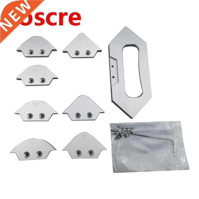 Router Table Corner Jig Radius Chamfer Profile Template Kit