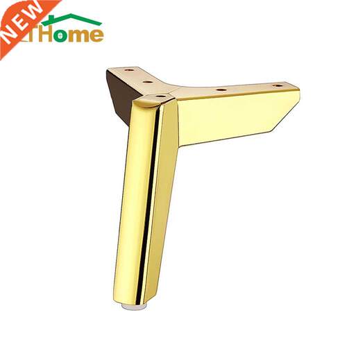 4pcs 8-15cm Furniture Legs Metal Black Gold for Sofa Bed Cab